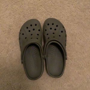 Forest Green Crocs